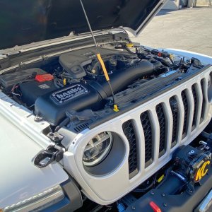 Jeep Wrangler Performance Air Intake - Banks Power - Ram-Air System + Big-Ass Dry Filter - `18-`25